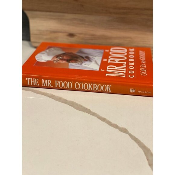 The Mr. Food Cookbook 1990 Edition by Art Ginsburg | Vintage Orange Hardback - Picture 3 of 5